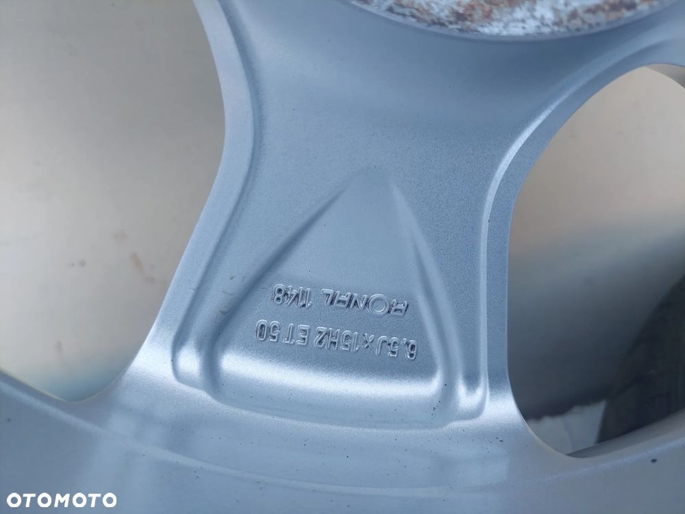 KOŁO ALUFELGA FELGA ALUMINIOWA VW SKODA SEAT AUDI 5x112 ET 50 OPONA LETNIA 205/60 R15 - 2