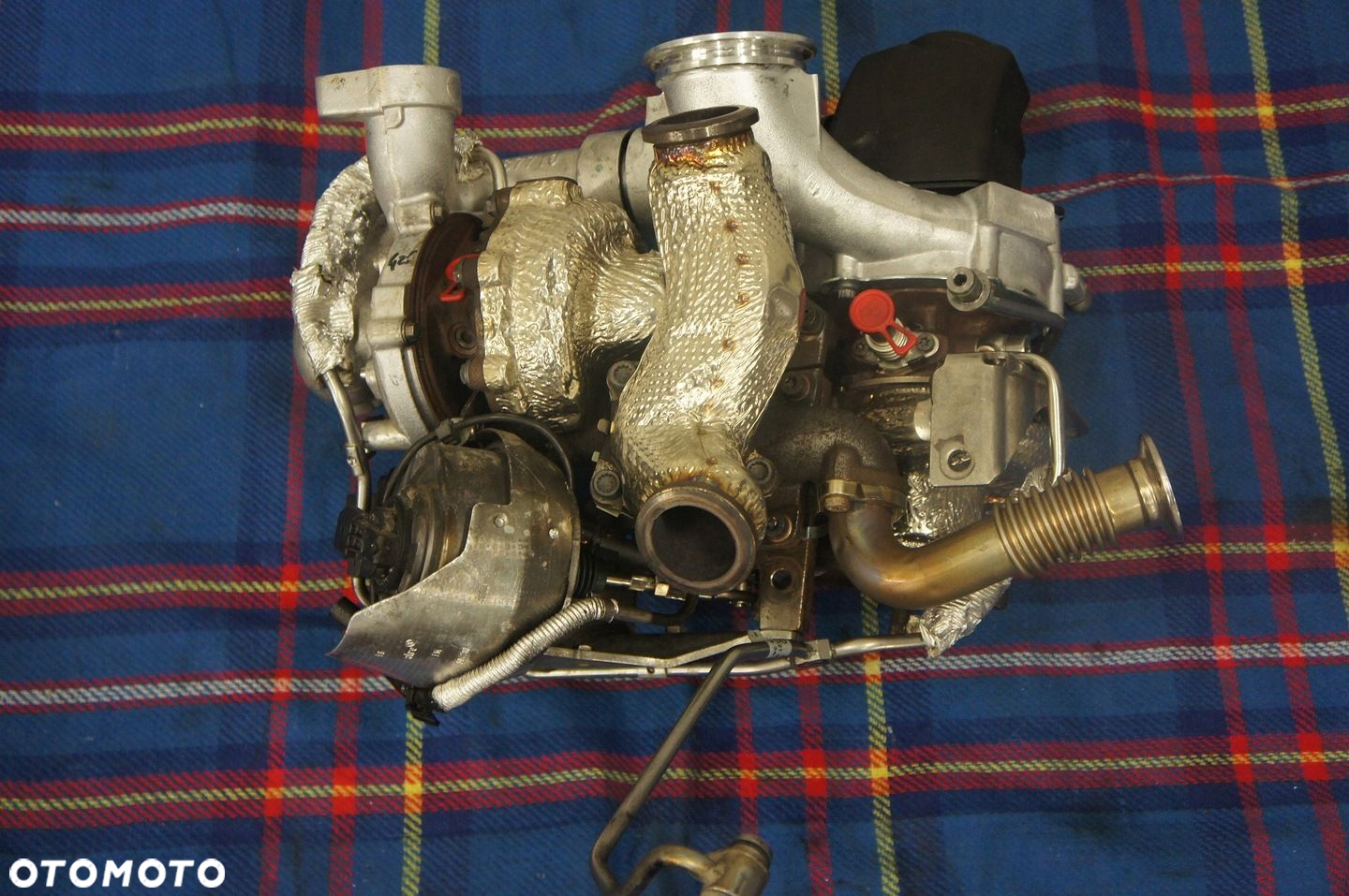Turbina Turbosprężarka Bi-turbo AUDI A6 A7 Q5 059145654AG - 5