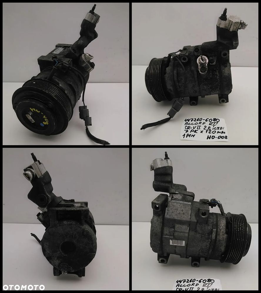 HONDA JAGUAR LAND ROVER RANGE ROVER SPRĘŻARKA KOMPRESOR KLIMATYZACJI - 8