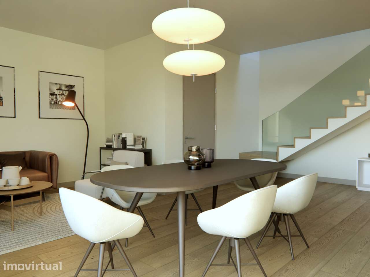 OBRA NOVA | Apartamento T3 Duplex em Oliveira do Bairro - Grande imagem: 4/8