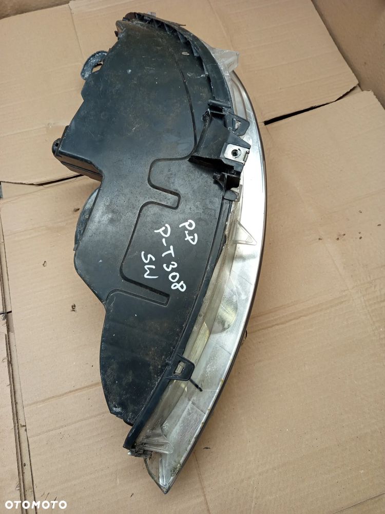 PEUGEOT 308 SW 1.6B 07-14 LAMPA PRAWY PRZÓD 9656162480 - 8