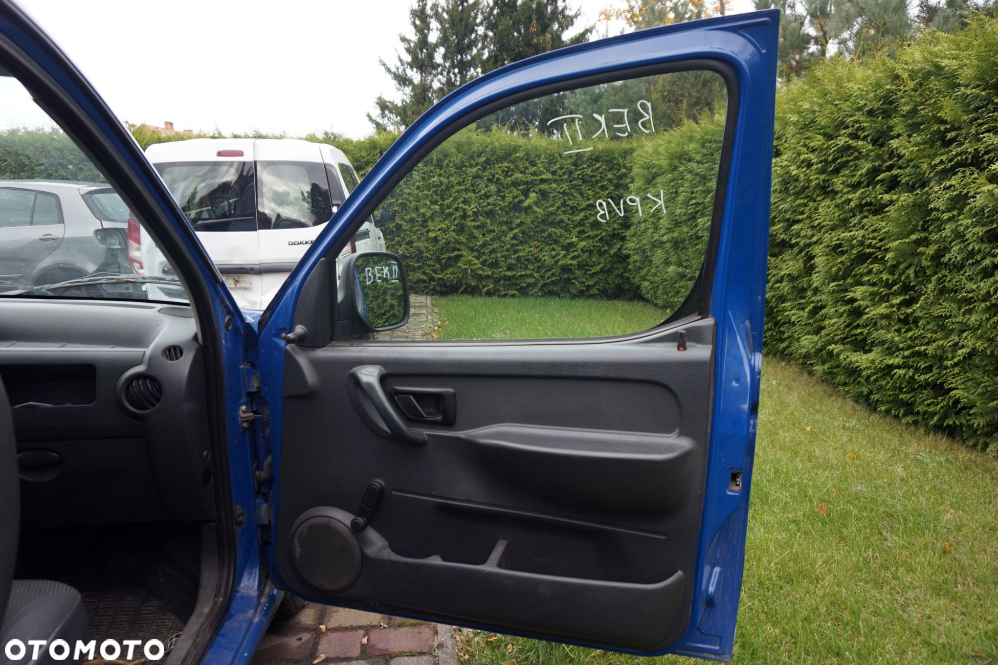 DRZWI PRZEDNIE PRAWE BERLINGO I LIFT II M59 KPVB  NIEBIESKI CITROEN 2002-2008 - 7
