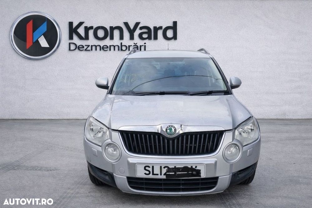 Jante aliaj Skoda Yeti 2009 - 2013 (1406) R17 Et45 5*112 - 8