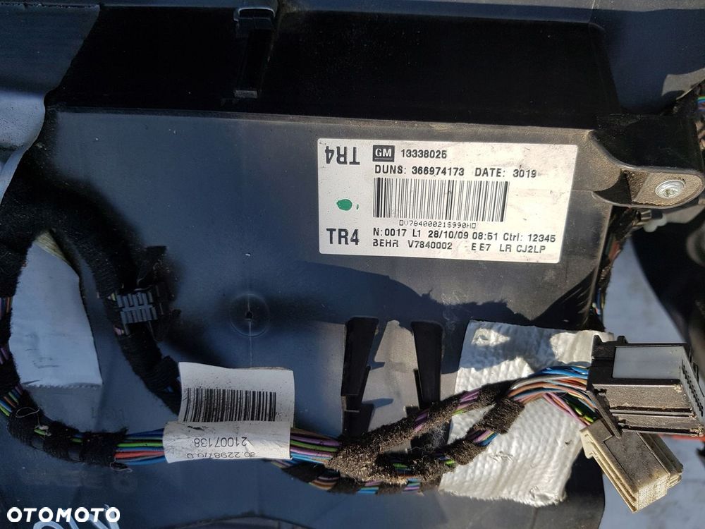 nagrzewnica dmuchawa Opel Astra J 13338025 - 11