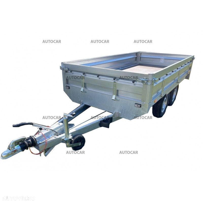 Zaslaw Remorca noua 3000x1500 cu 2 axe de 2000kg - 1