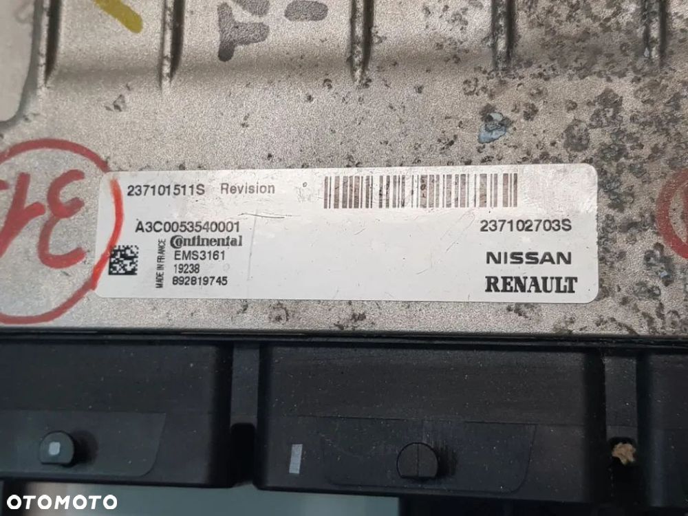 ZESTAW STARTOWY Do Odpalania Renault TALISMAN 1.3 TCE 237101511S 487002448R 284B13925R - 3