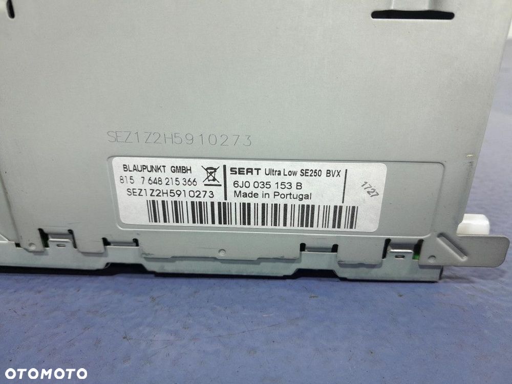 SEAT IBIZA IV RADIO ODTWARZACZ CD 6J0035153B - 7