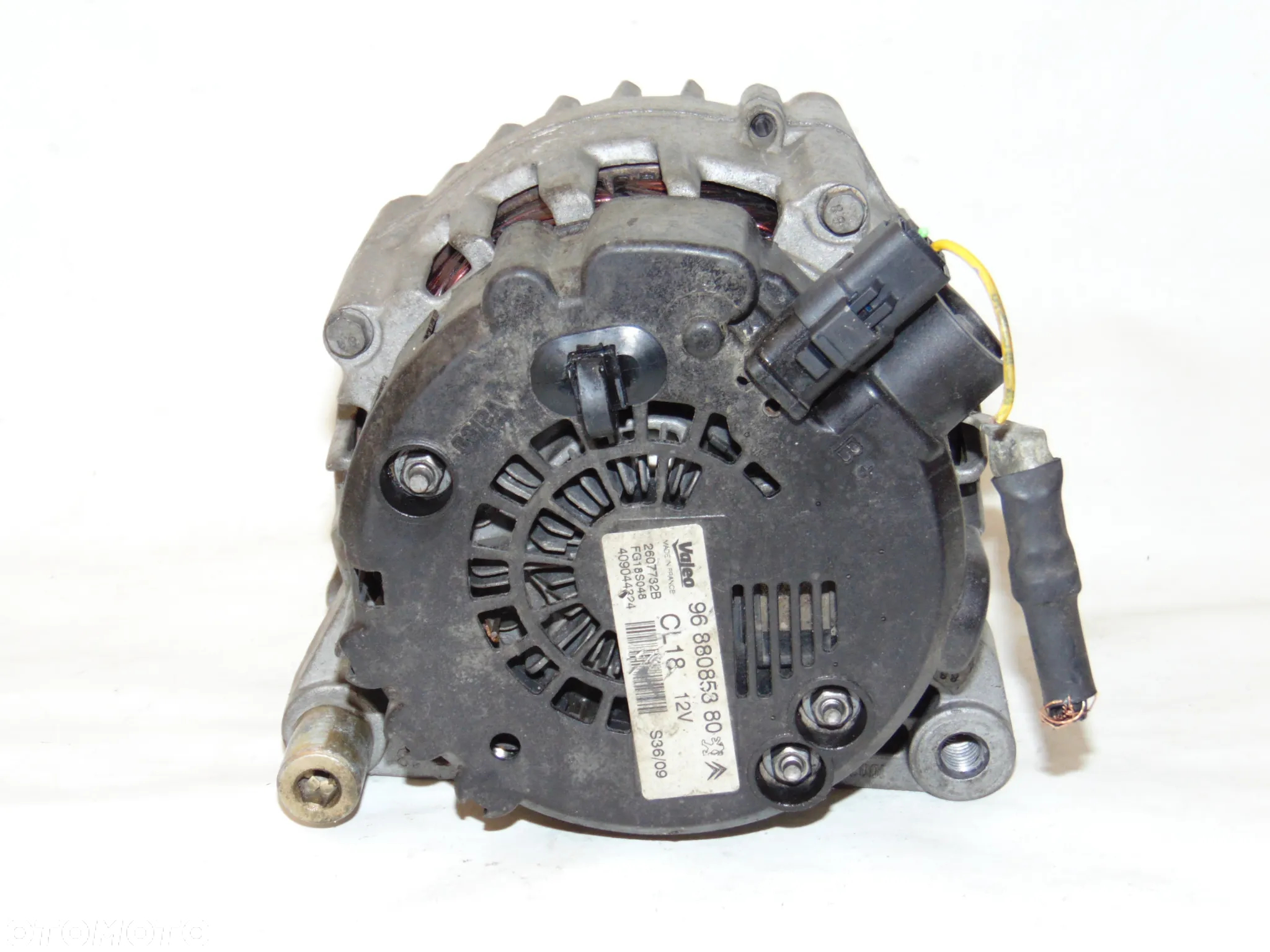 ORYGINAŁ alternator 9688085380 Peugeot 308 407 807 Citroen C4 C5 II C8 diesel 2.0 2.2 HDI - 6