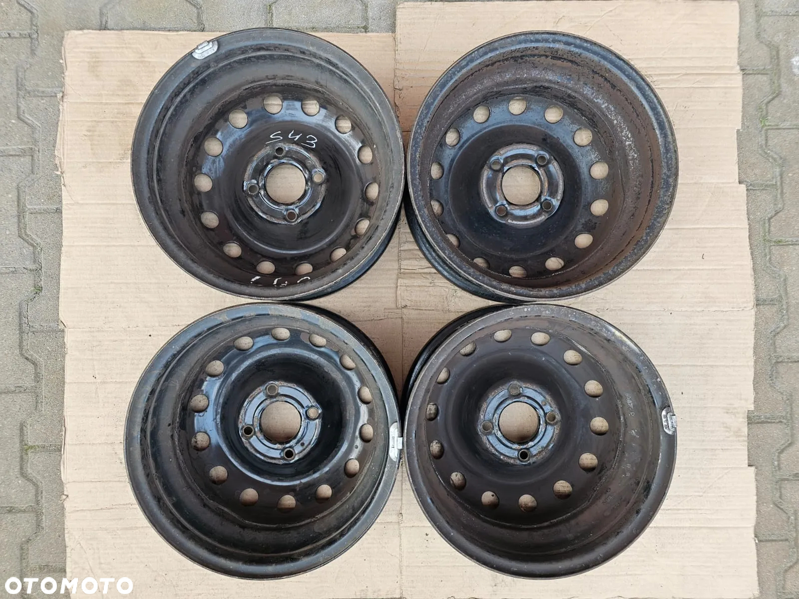 (S43) Felgi stalowe 5,5Jx14'' ET34 4x108 Peugeot 308 Partner II Citroen C3 Berlingo II - 8