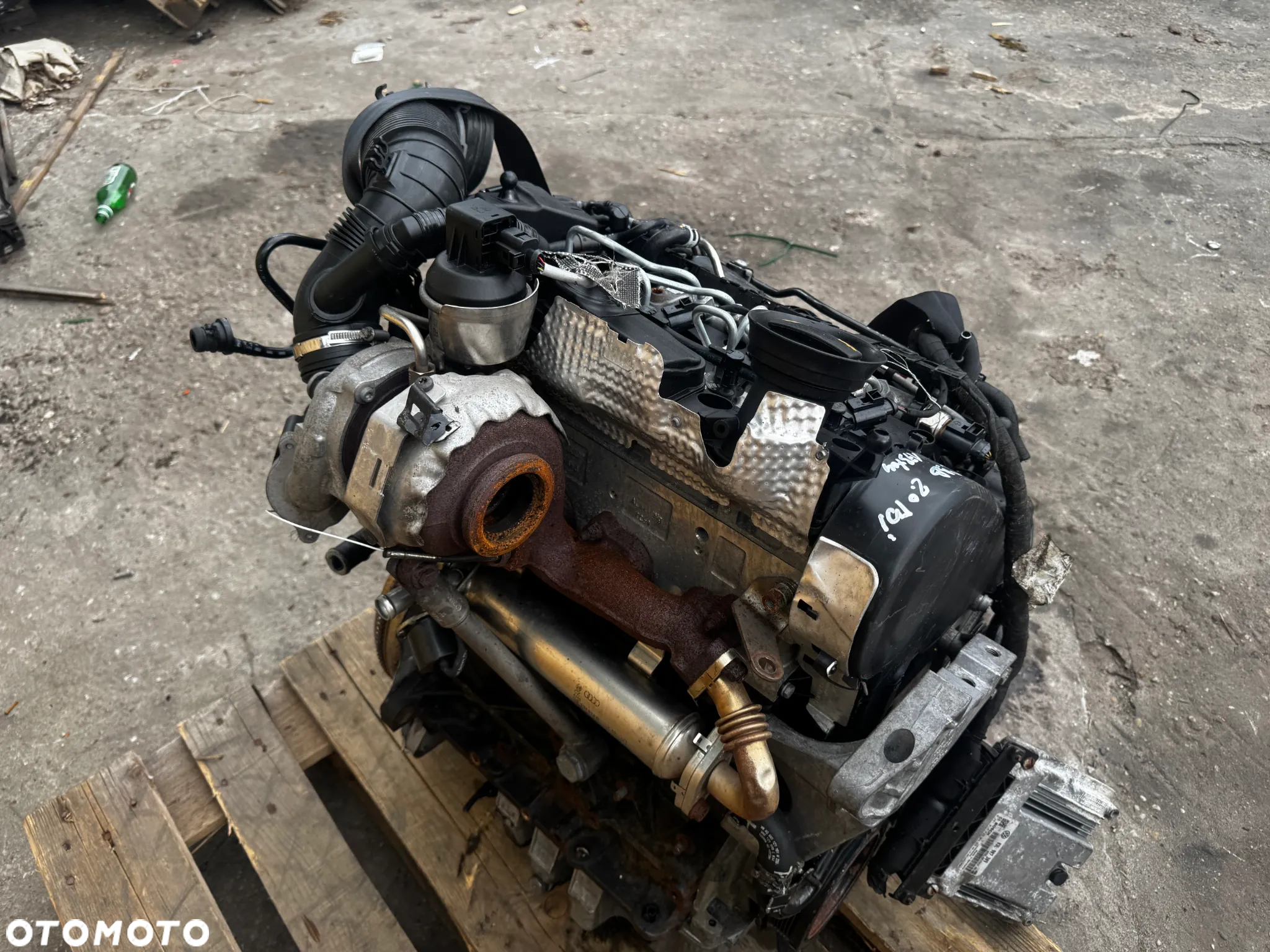 silnik cbb 2.0 tdi tiguan sharan passat kompletny 173 tys - 9