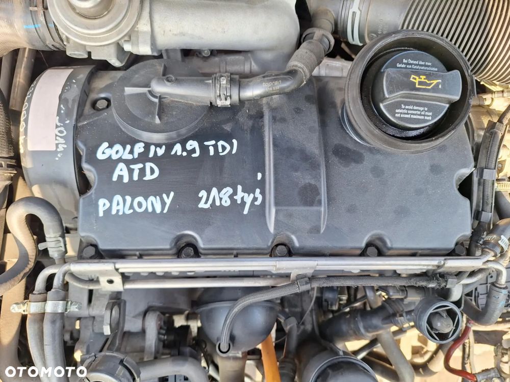 SILNIK 1.9 TDI ATD VW GOLF IV LEON 1 AUDI A3 BORA GWARANCJA - 1
