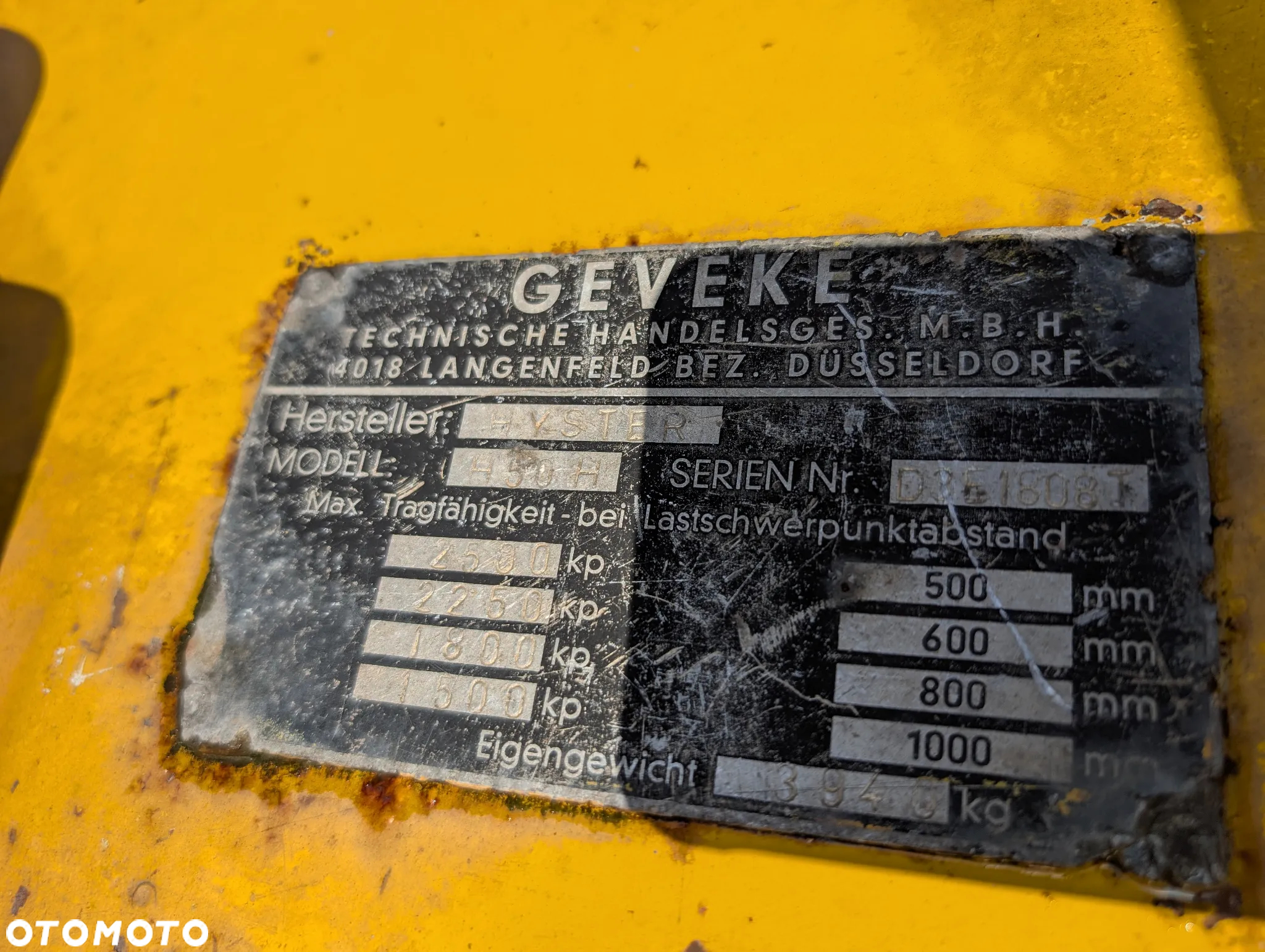 Hyster H50H - 10