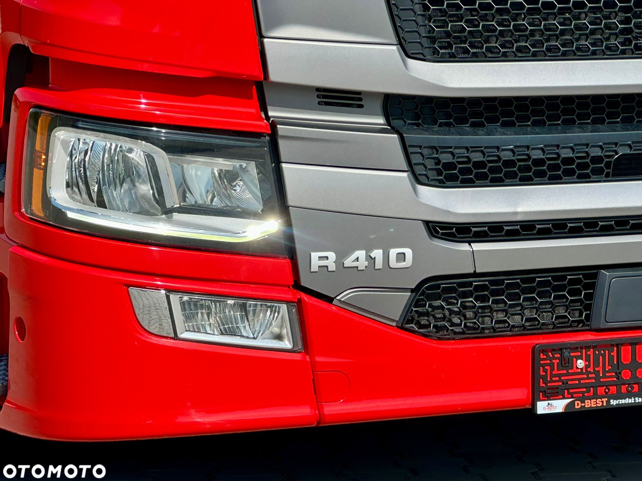 Scania R410 / FIRANKA / 21 EUROPALET / 8.5 M DŁUGOŚCI / 6x2 / PODWIESZANA I SKRĘTNA OŚ / AUTOMAT / SYPIALKA / 12.2020 ROK - 19