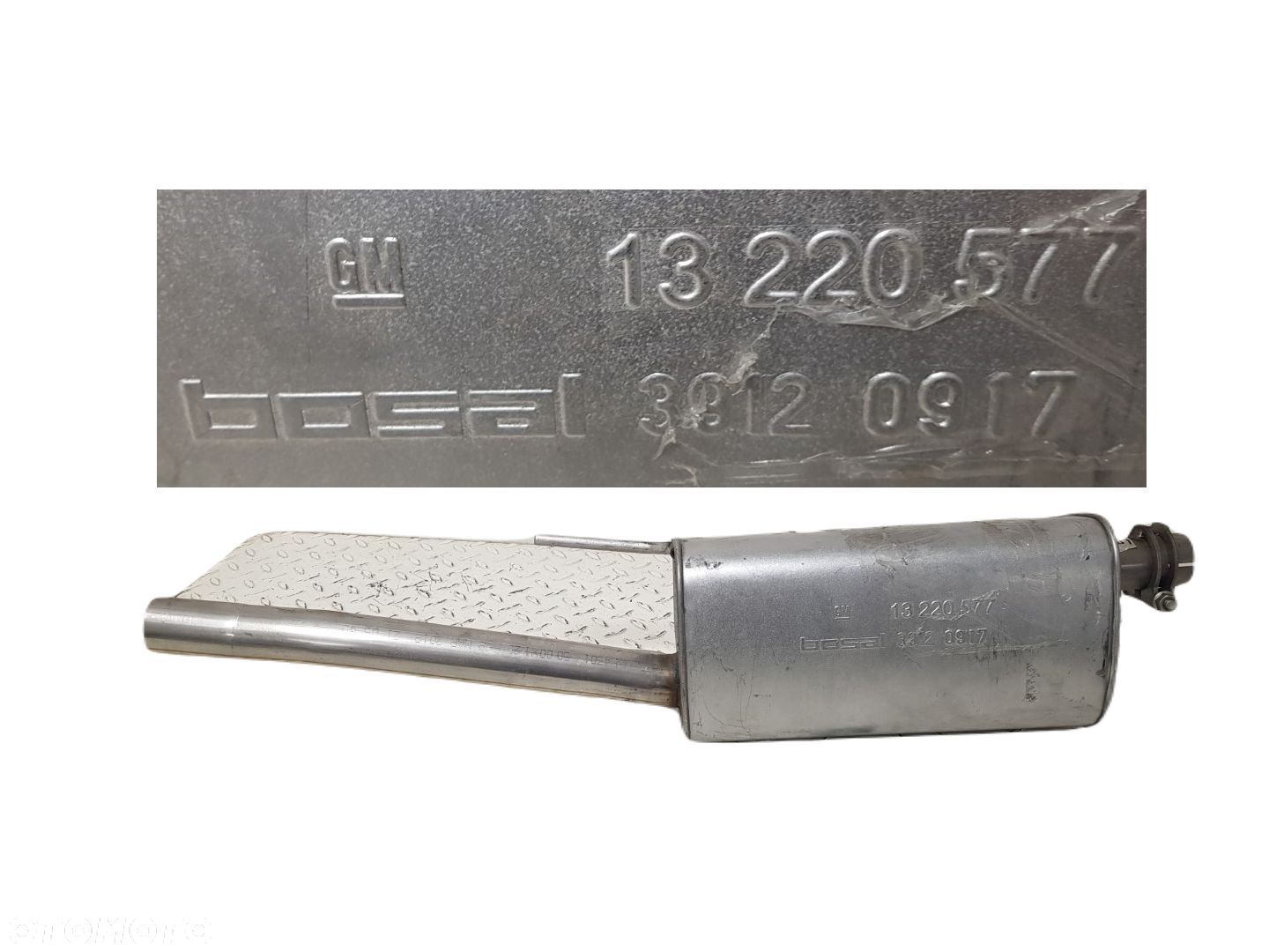 FABRYCZNIE NOWY ORYGINALNY TŁUMIK KOŃCÓWKA WYDECHU OPEL CORSA C COMBO C 01 -11 BOSAL GM 13220575 - 1