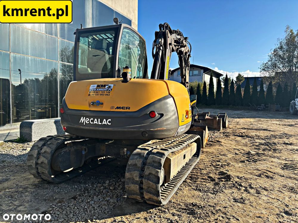 Mecalac 8 MCR MINI-KOPARKA 2016R. | 6 MCR JCB 8055 8080 KUBOTA KX KOMATSU PC88 - 32