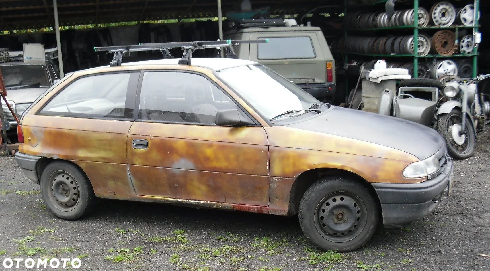 Opel Astra F Szyby Drzwi Błotnik Maska Lampy Silnik - 18