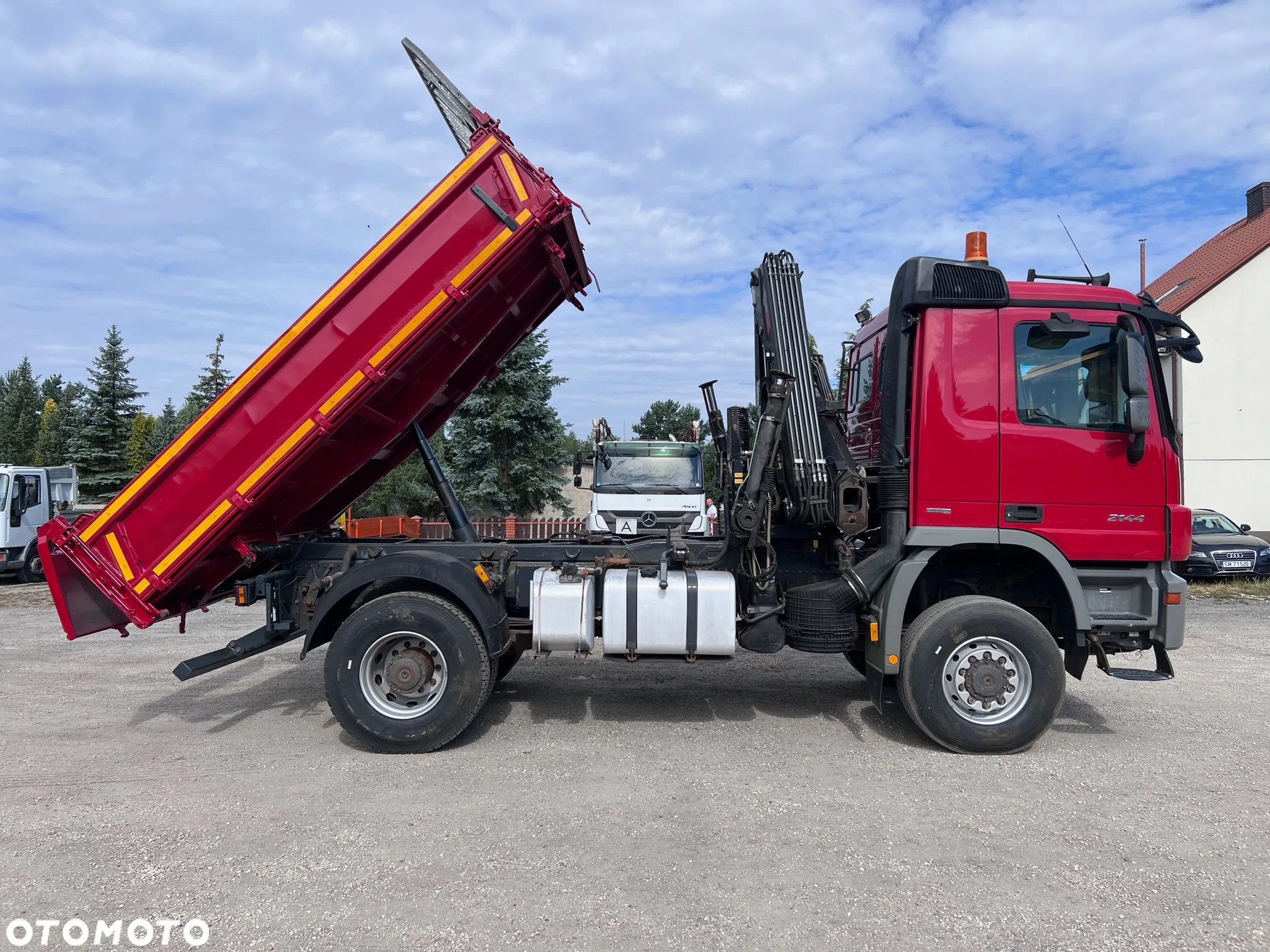 Mercedes-Benz ACTROS 4x4 1844 2144 AK HDS HIAB 12M - 26