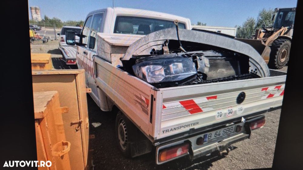 Volkswagen VW Transporter T6 2018 facelift 2.0 tdi Dokka Camioneta carosata obloane Bena aluminiu 7 locuri Unic Proprietar de noua carte service Istoric VW t5 t6 TVA NU VW crafter Mercedes Sprinter transit iveco - 2