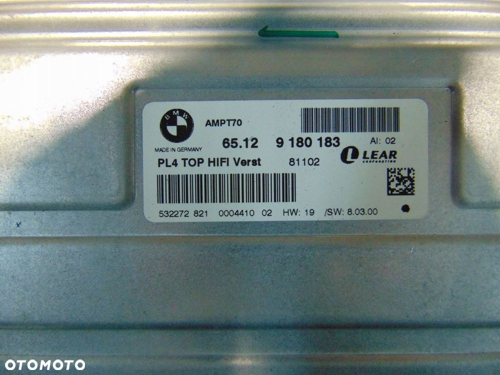 WZMACNIACZ HIFI AUDIO BMW X6 E71 E72 - 3