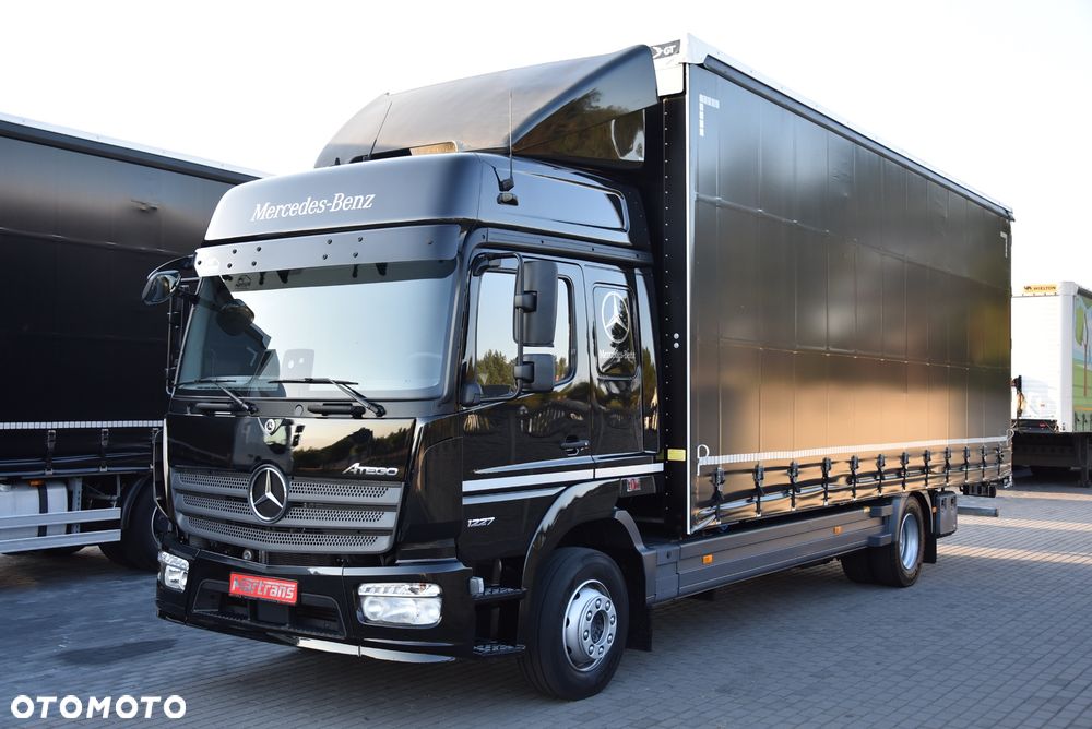 Mercedes-Benz ATEGO 1227  / FIRANA 7.7 M / 19 EUROPALET  / SALON POLSKA / AUTOMAT / STAN IDEALNY !! - 2
