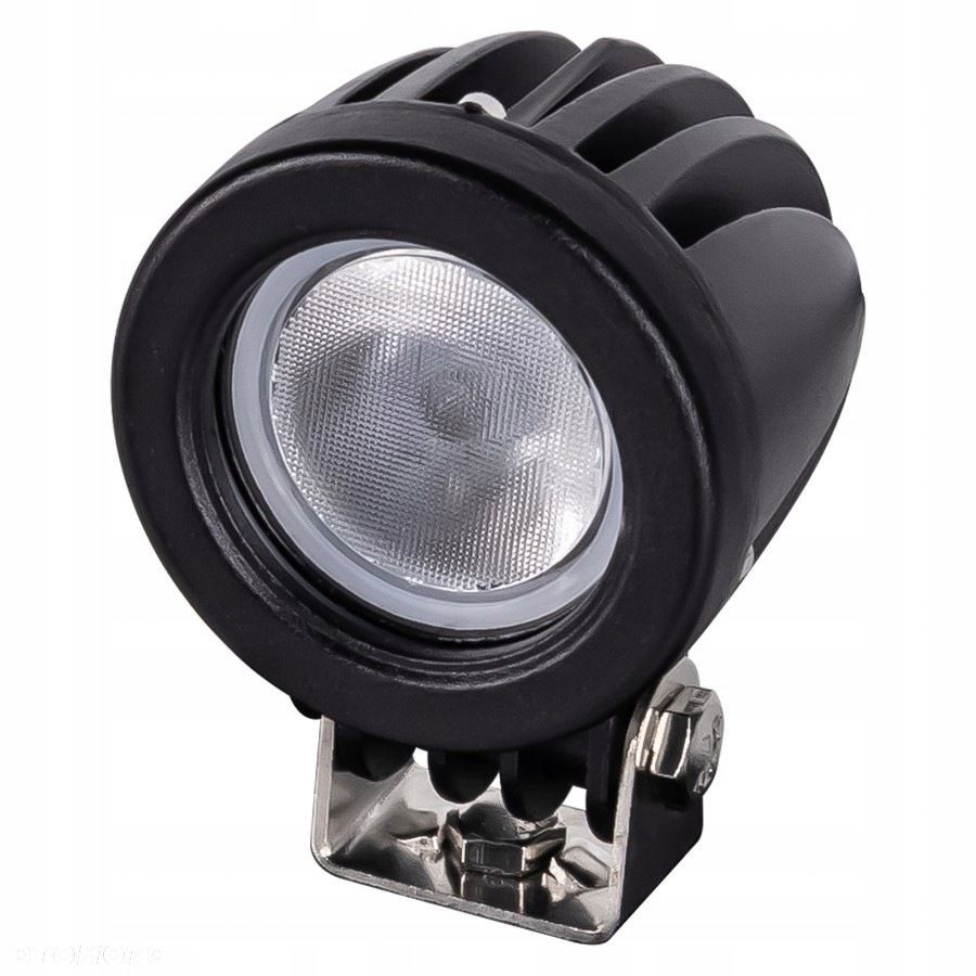 lampa robocza led okrągła mała flood - 4