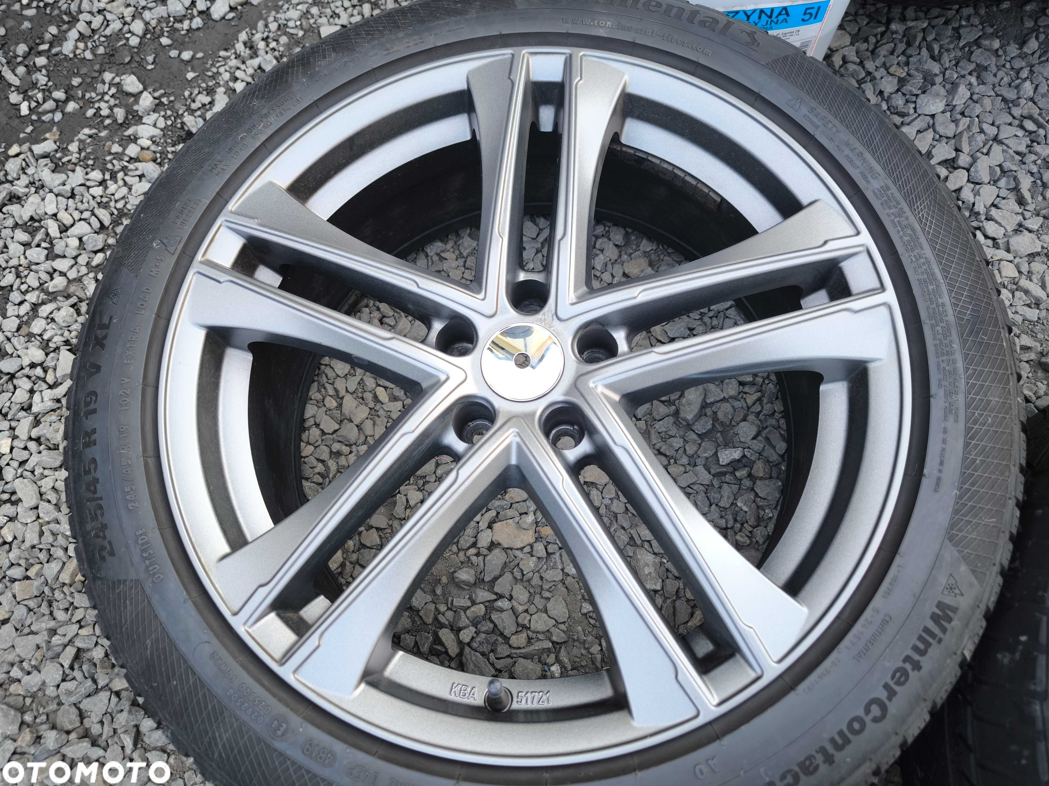 Koła 19 cali 5x112 ET35 opony 245/45 Audi BMW VW Skoda Mercedes - 6