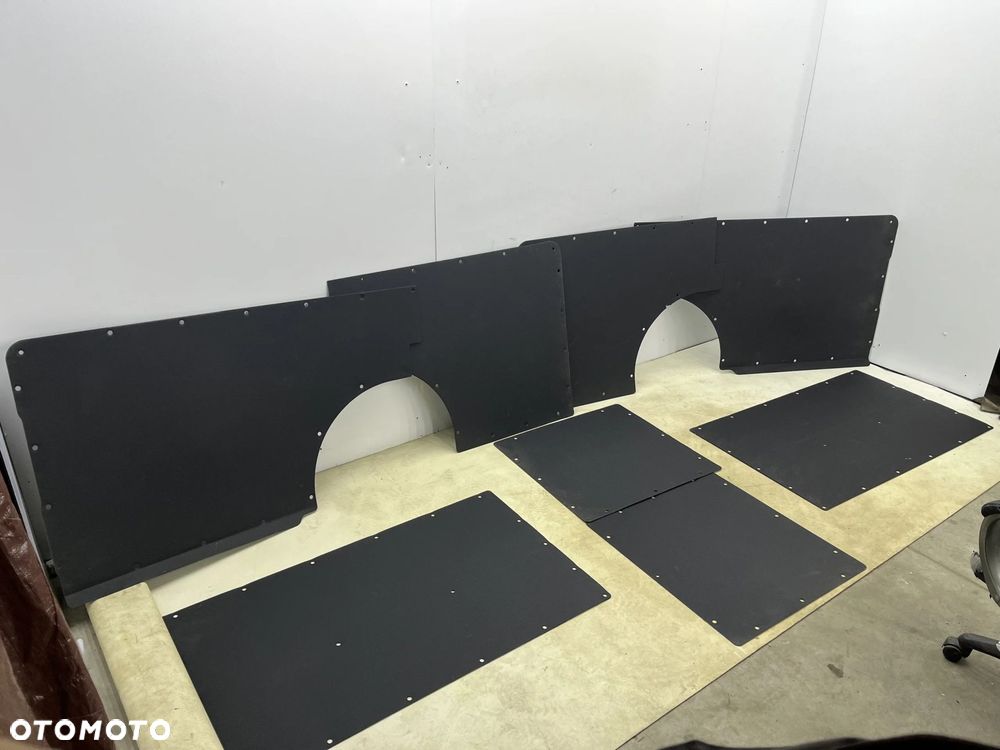 Tapicerka Citroen Jumper Ducato Boxer L4 boczek płyty obicie paki zabudowa plastikowa osłona KOMPLET - 1
