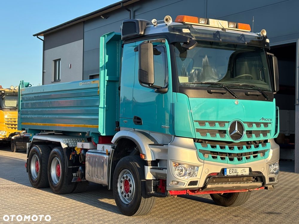 Mercedes-Benz Arocs 2651 Meiller Kipper Hydroburta 6x4 stan idealny - 10