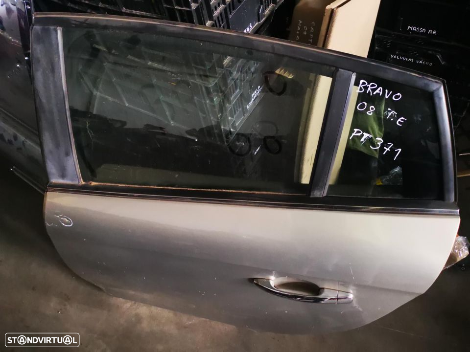 FIAT BRAVO 2008 PORTA TRÁS ESQUERDA PT371 - 2