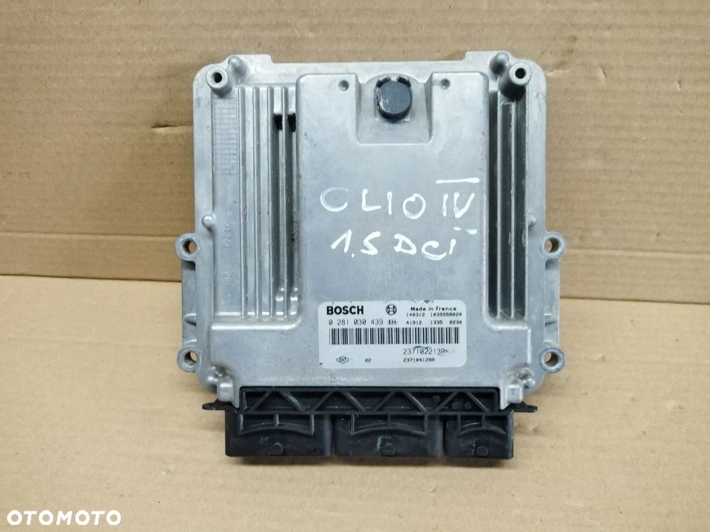 RENAULT CLIO IV STEROWNIK SILNIKA KOMPUTER 1.5DCI 0281030439 - 1
