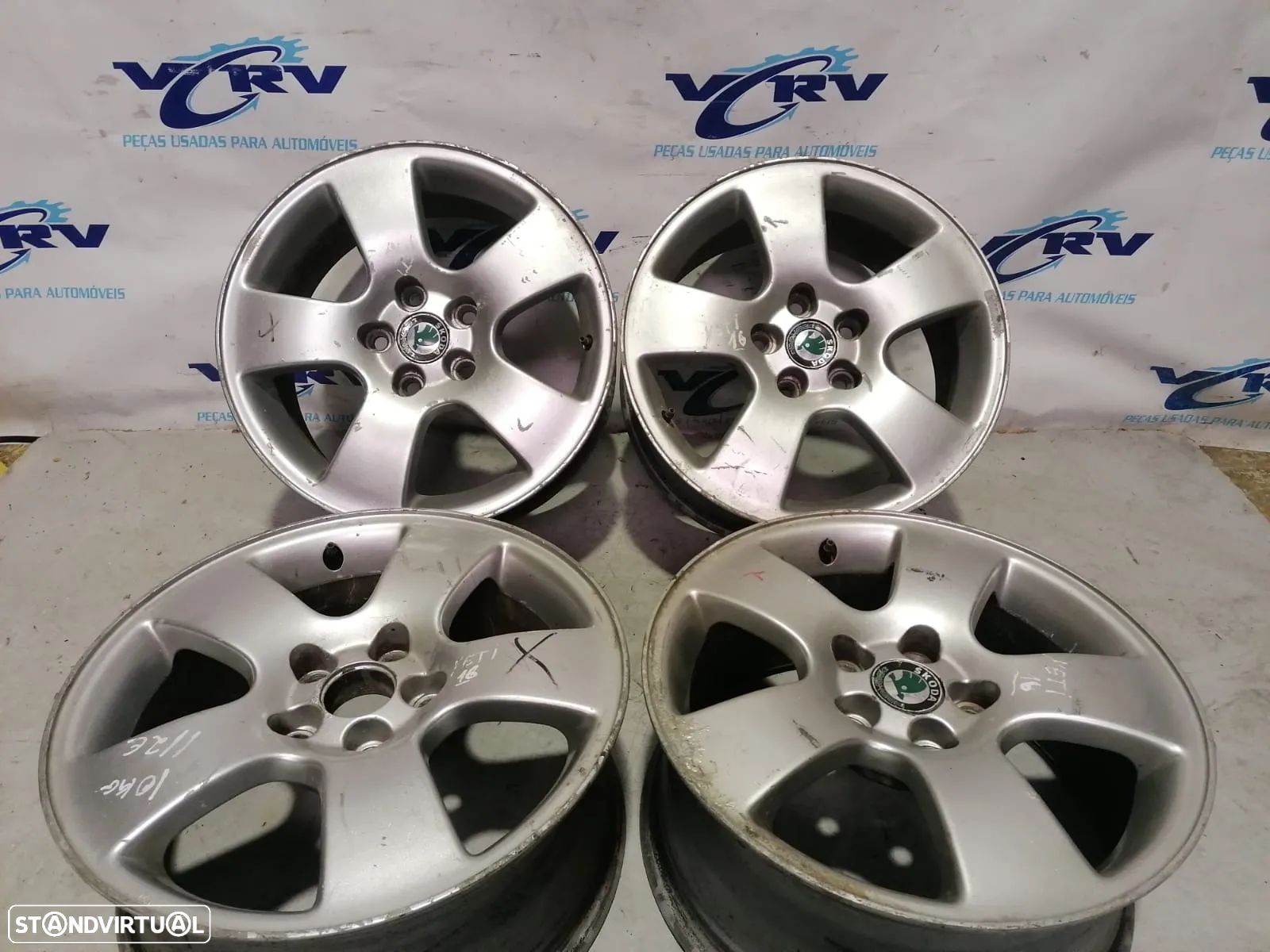 Jantes 16 polegadas Skoda - 1