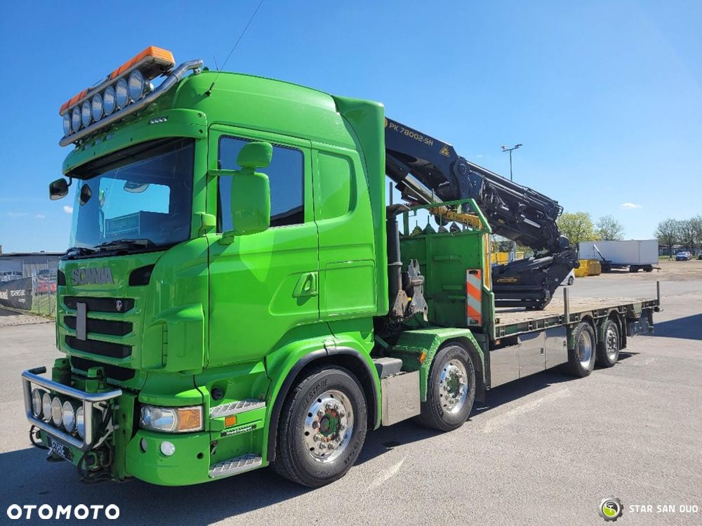 Scania R480 8x2 PALFINGER PK 78002 SH HDS Żuraw 2016 rok Fly Jib Kosz - 6