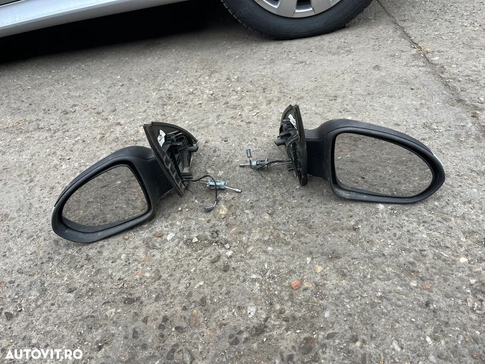 Oglinda stanga/Oglinda dreapta manuala Smart ForFour 2007 negru