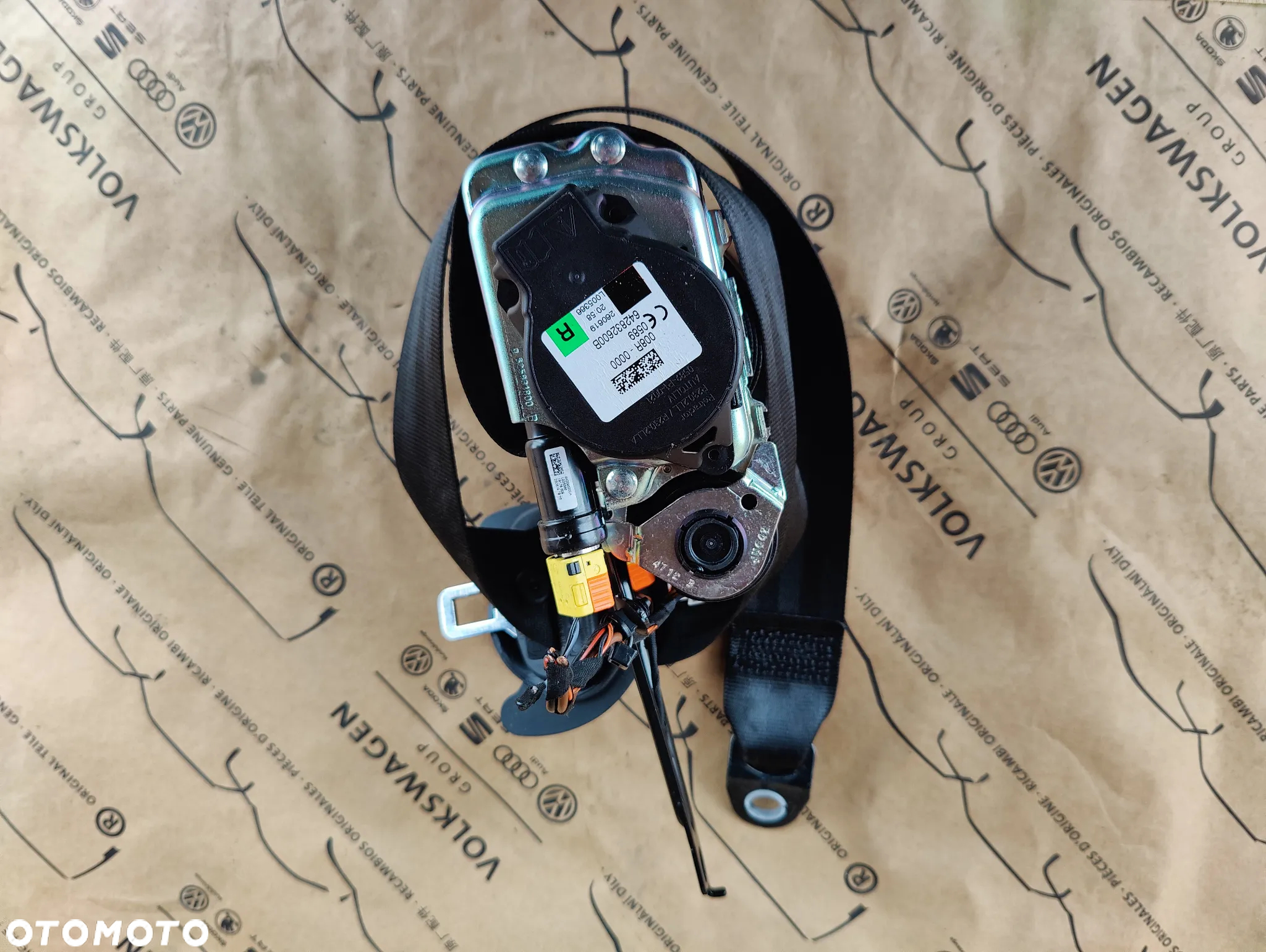AUDI Q5 80A DESKA ROZDZIELCZA PODUSZKA KIEROWCY PASAŻERA PAS PRAWY LEWY DOCIĄG 80A880201F 80A857706L 80A857705L 80B857001H - 11