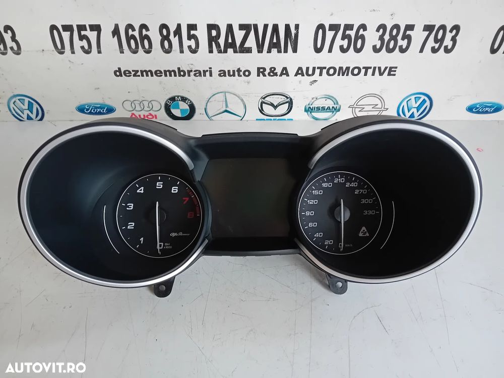 Ceasuri Bord Alfa Stelvio Benzina Quadrifoglio Volan Stanga 2017-2022 Cod 50559456 - 3