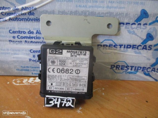 Modulo MR587673 MITSUBISHI PAJERO 2002 IMOBILIZADOR - 1
