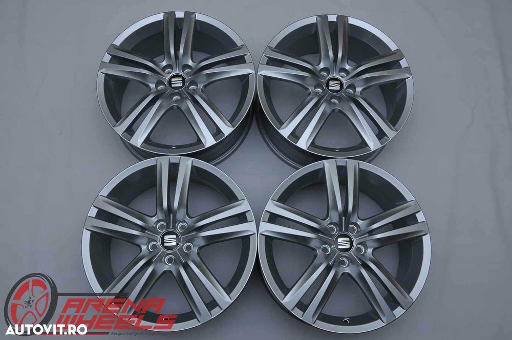 Jante Noi 17 inch Originale Seat Ibiza R17 5x100 - 1