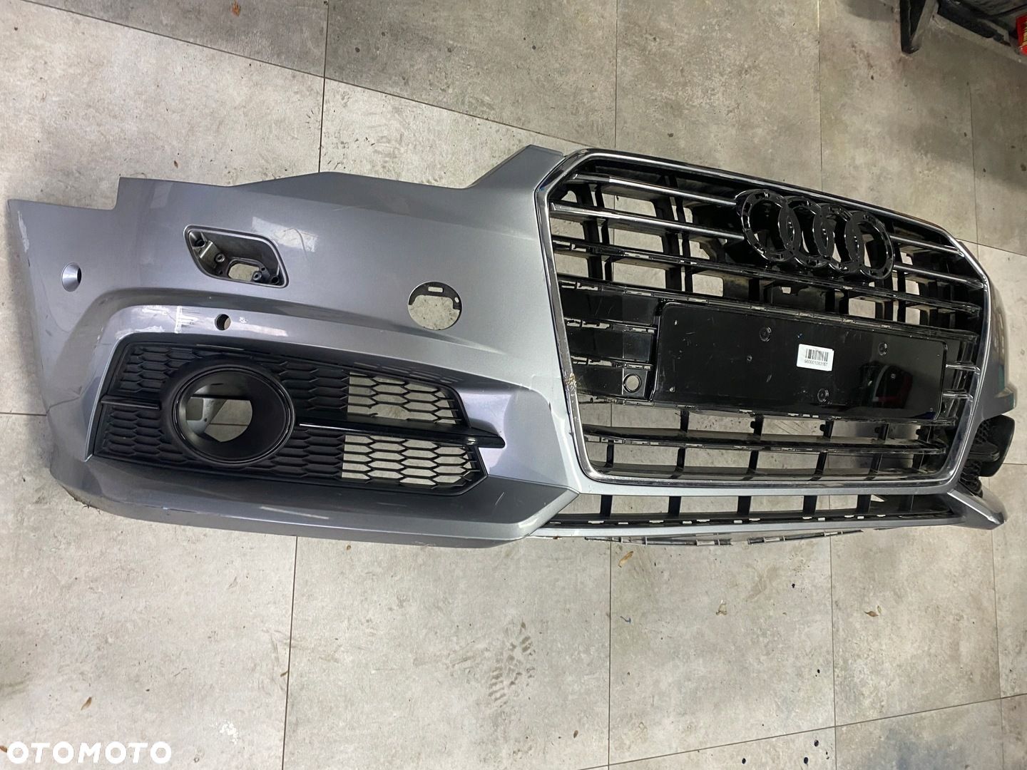 AUDI A6 C7 LIFT S-LINE ZDERZAK LZ7G ORG. - 1