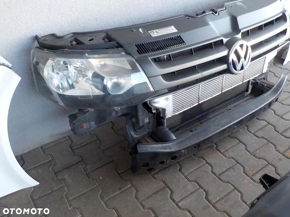 VW T5 LIFT KOMPLETNY PRZÓD MASKA ZDERZAK BŁOTNIKI - 10