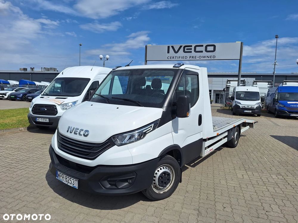 Iveco 35S18 Pomoc Drogowa Najazd Laweta Krajowy Ledy Nawigacja Poduszki Pomocnicze ! - 1