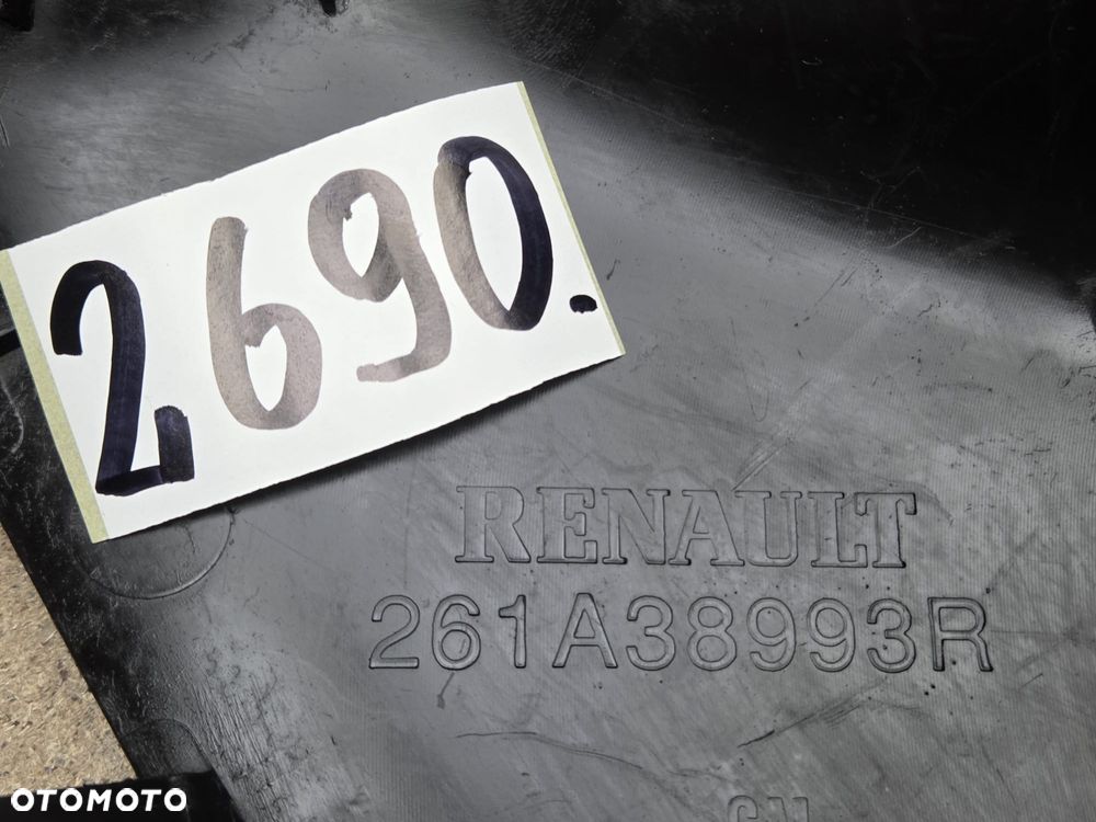 Renault Trafic III 3, Opel Vivaro KRATKA ZDERZAKA, OBUDOWA HALOGENU LEWA PRZÓD przednia 261A38993R - 7