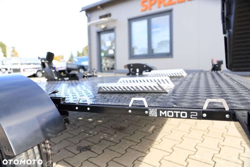Inny Balhanger Przyczepa na dwa motocykle MOTO-2 BLACK - 13