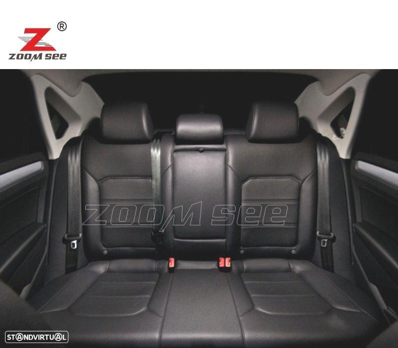 KIT COMPLETO DE 18 LÂMPADAS LED INTERIOR PARA PASSAT B7 SEDAM 12-15 - 3