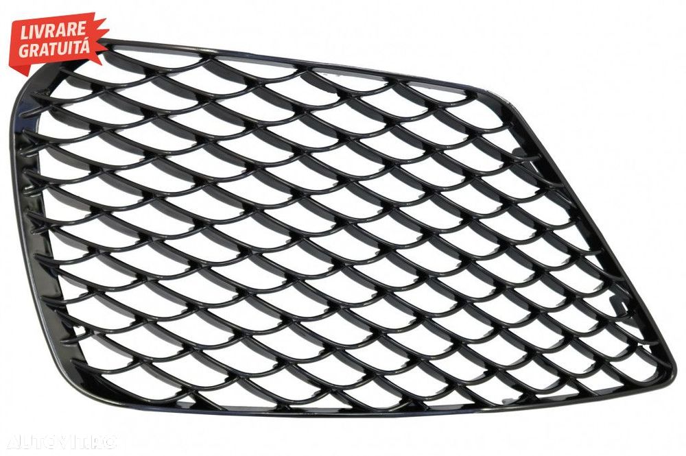 Grile Laterale Mercedes S-Class W222 (2013-2017) S63 Design Negru Luci - 3