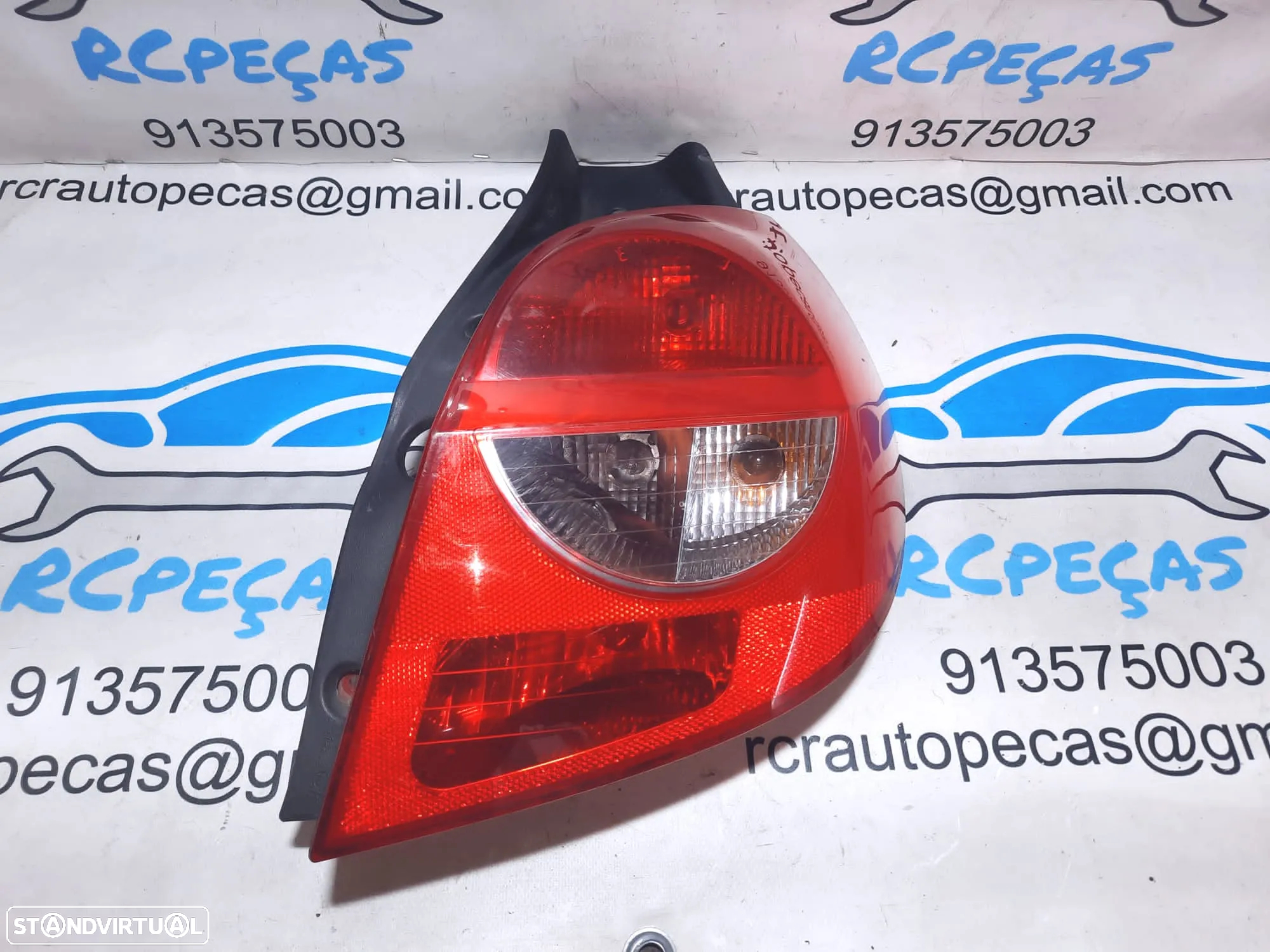 FAROLIM FAROLINS ESQUERDO DIREITO TRASEIRA TRÁS RENAULT CLIO III 3 MK3 FASE II 2 8200886925 8200886946 - 5