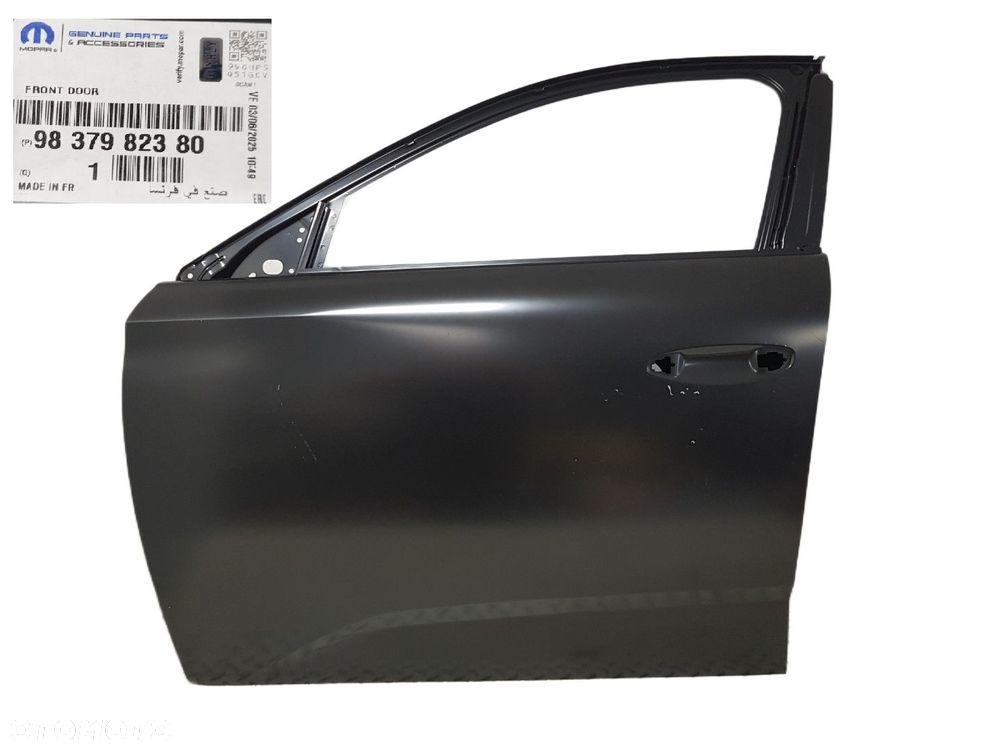 FABRYCZNIE NOWE ORYGINALNE DRZWI LEWE PRZEDNIE LEWA PRZÓD PEUGEOT 308 III 3 T10 21-25 9837982380 - 1