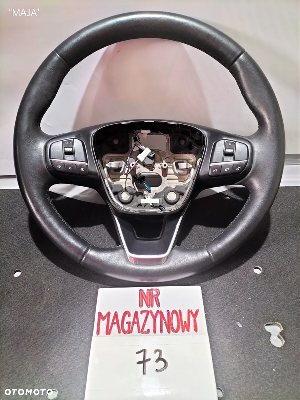 FORD FOCUS MK4 JX7B 3600LD3ZHE 34246316D KIEROWNICA SKÓRZANA MULTIFUNKCJA PODGRZEWANA SKÓRA ORYGINAŁ