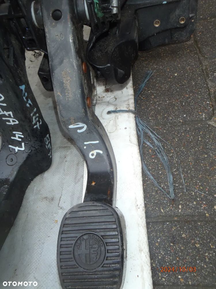 pedał pedały potencjometr gazu mocowanie fiat 147 156 grande punto evo doblo panda wersja europa - 26