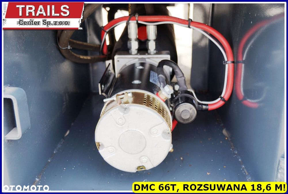 Inny Niska podłoga 4-osie, rozciągana dł. 18,60 m,  własne PTO, NAJAZDY HYDRAULICZNE. !!! - 36
