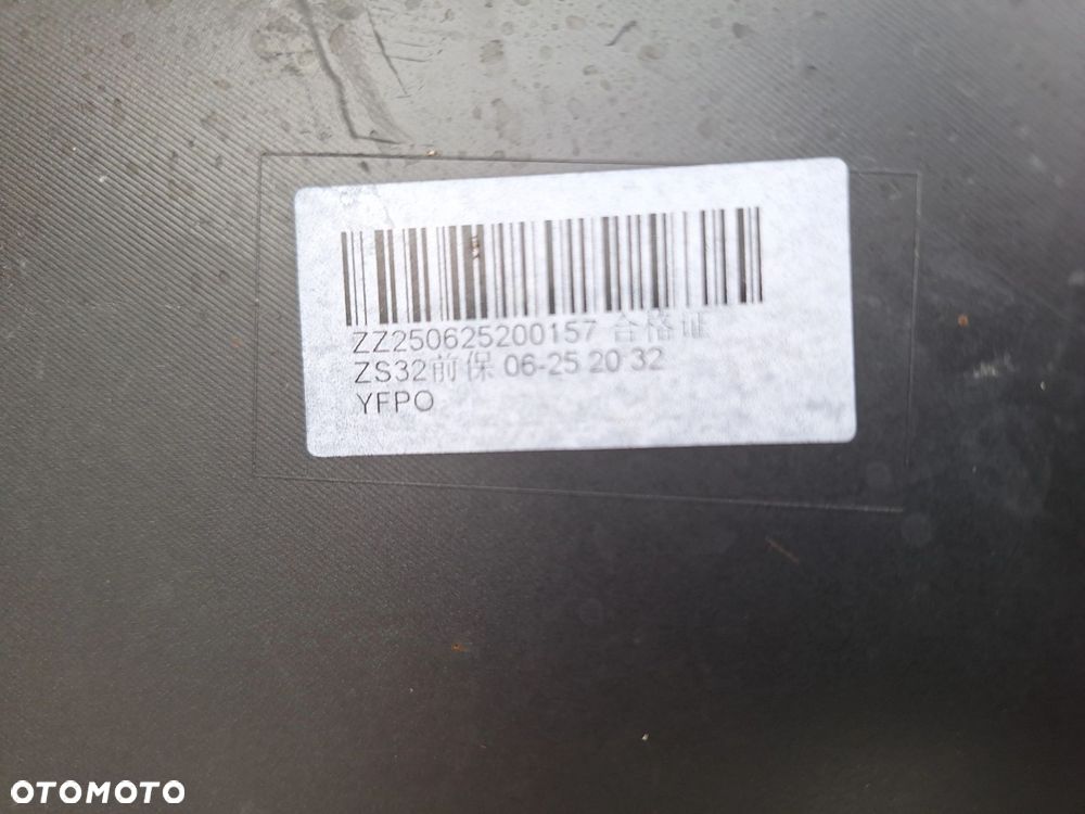 MG ZS II 24- B.ŁADNY! NIE KLEJONY! ZDERZAK PRZÓD PRZEDNI ORYG. P11406558 WYSYŁKA 24H - 14